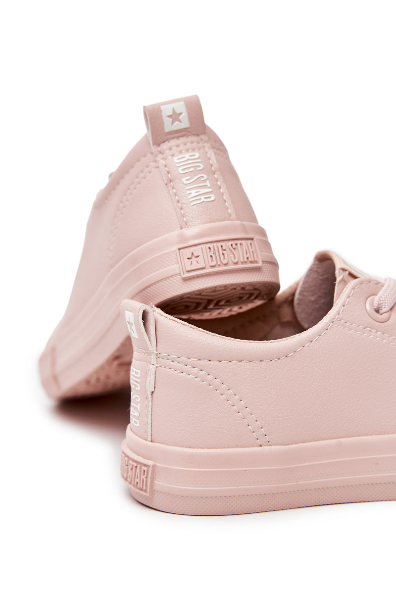 Leather Sneakers BIG STAR Nude