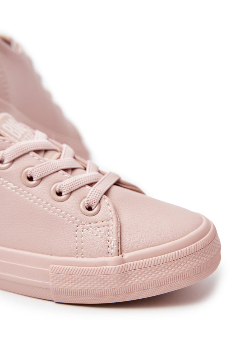 Leather Sneakers BIG STAR Nude