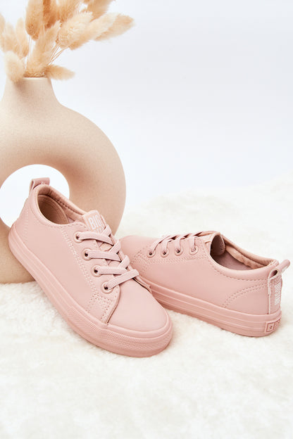 Leather Sneakers BIG STAR Nude