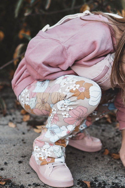 Hohe Kinder-Sneaker mit Klettverschluss, rosa Cheezi