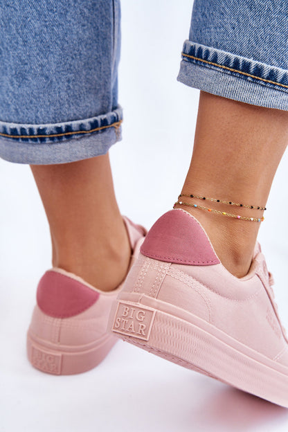 Classic Low Sneakers Big Star Light pink