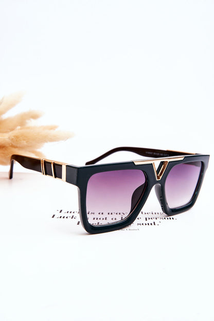 Women's Sunglasses Black and green