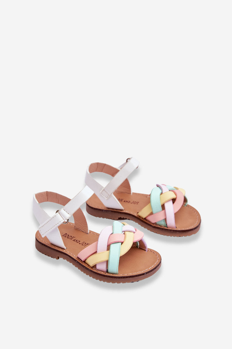 Children's Velcro Sandals Multicolor Kimmi-1