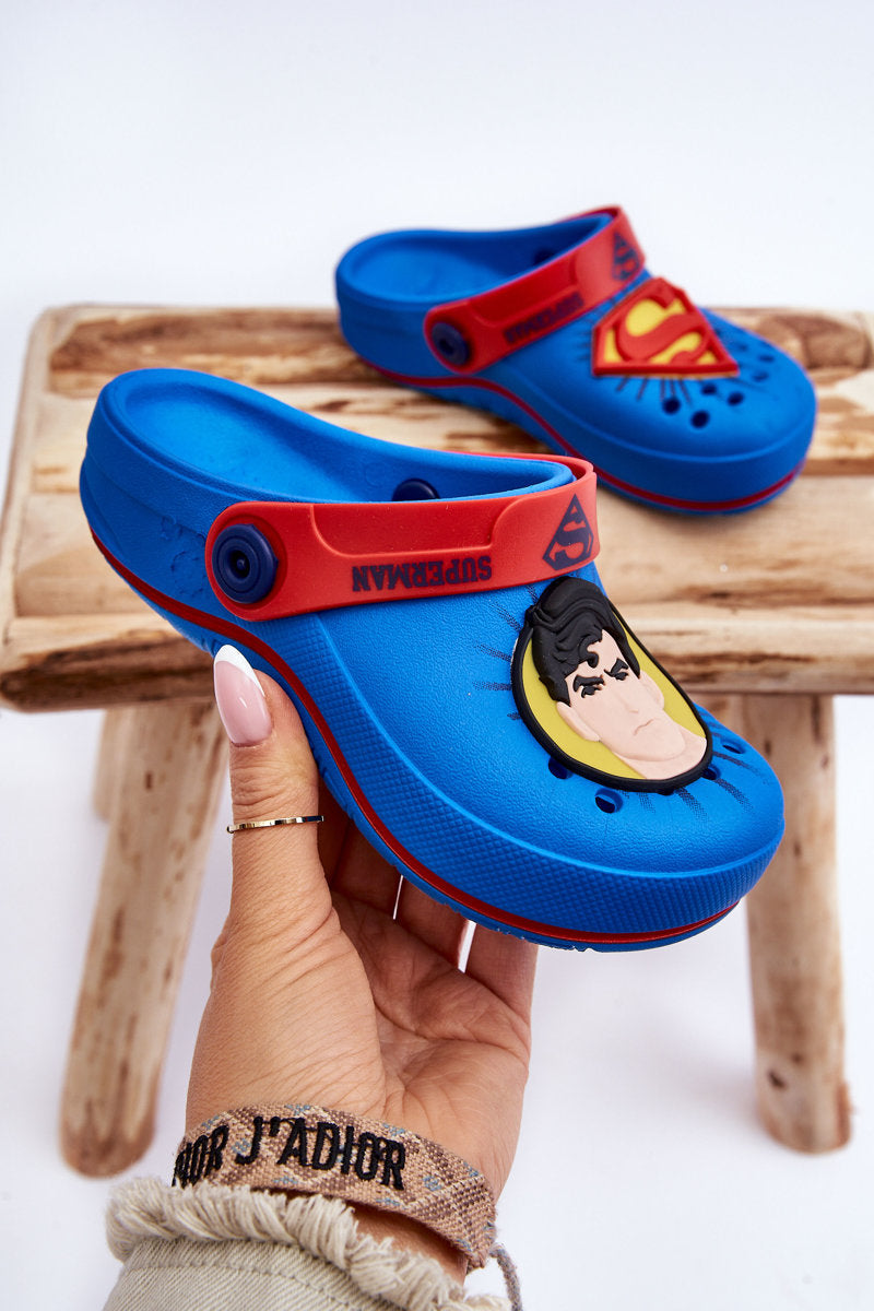 Children's Crocs Superman Grendene Kids JJ385004 Blue-0