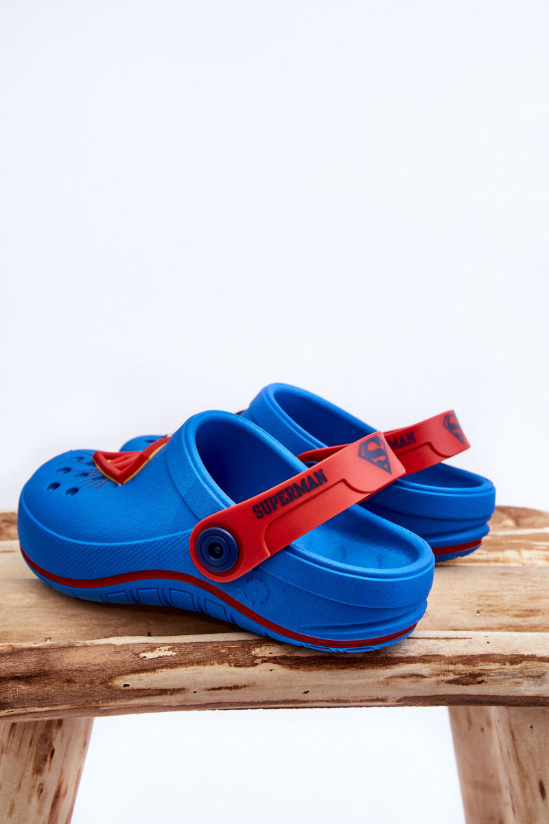 Children's Crocs Superman Grendene Kids JJ385004 Blue-4