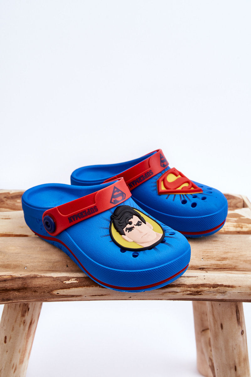 Children's Crocs Superman Grendene Kids JJ385004 Blue-2