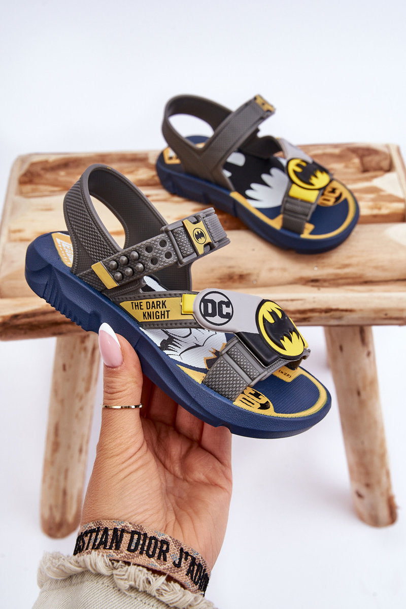 Children's Sandals Batman Grendene Kids JJ385049 Grey-0