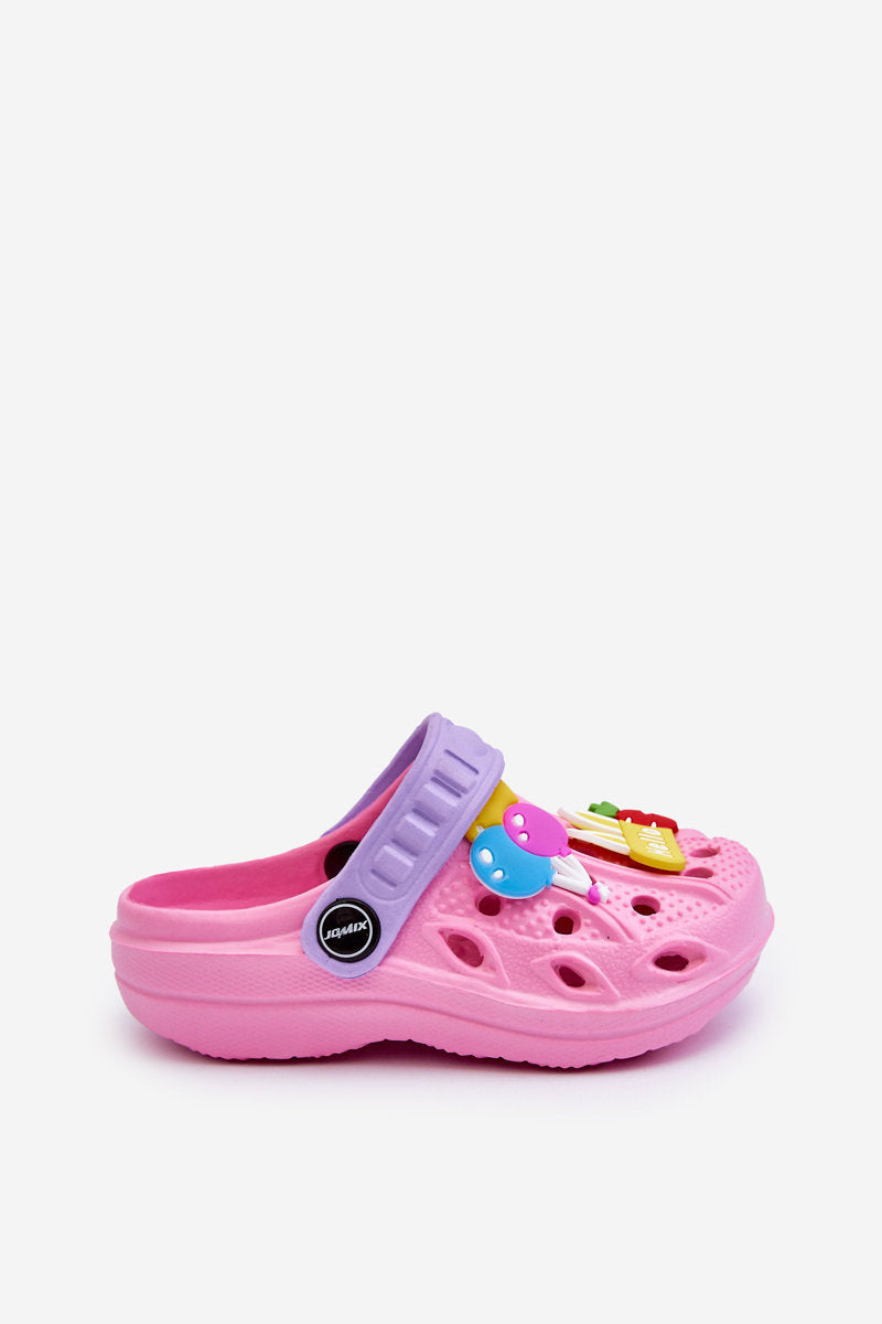 Children's Foam Lightweight Crocs Sandals Pink Sweets-1