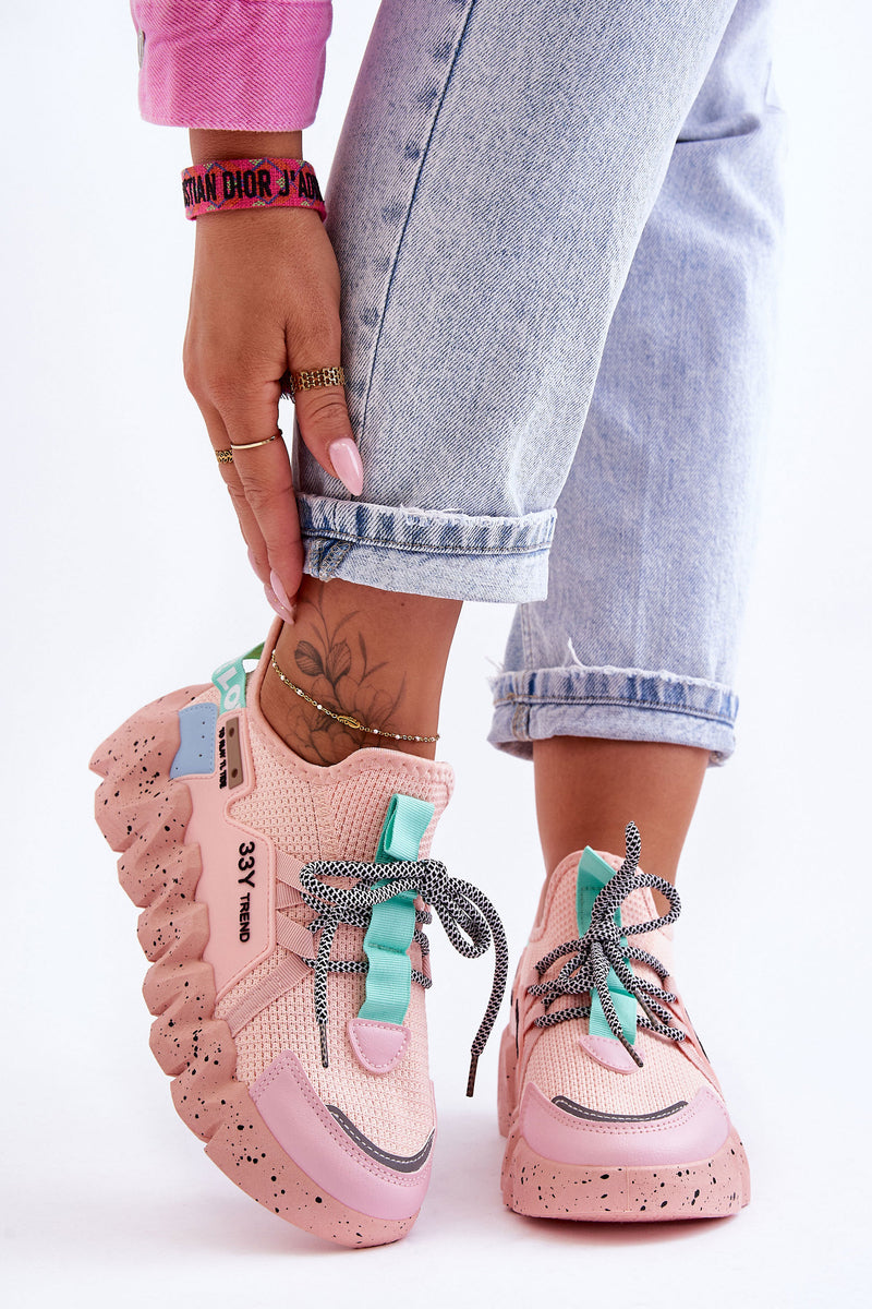 Slip-on Trendy Sneakers Light pink Evolution-0