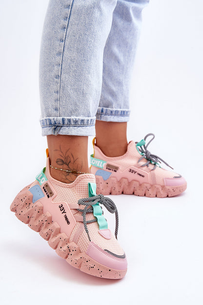 Slip-on Trendy Sneakers Light pink Evolution-4