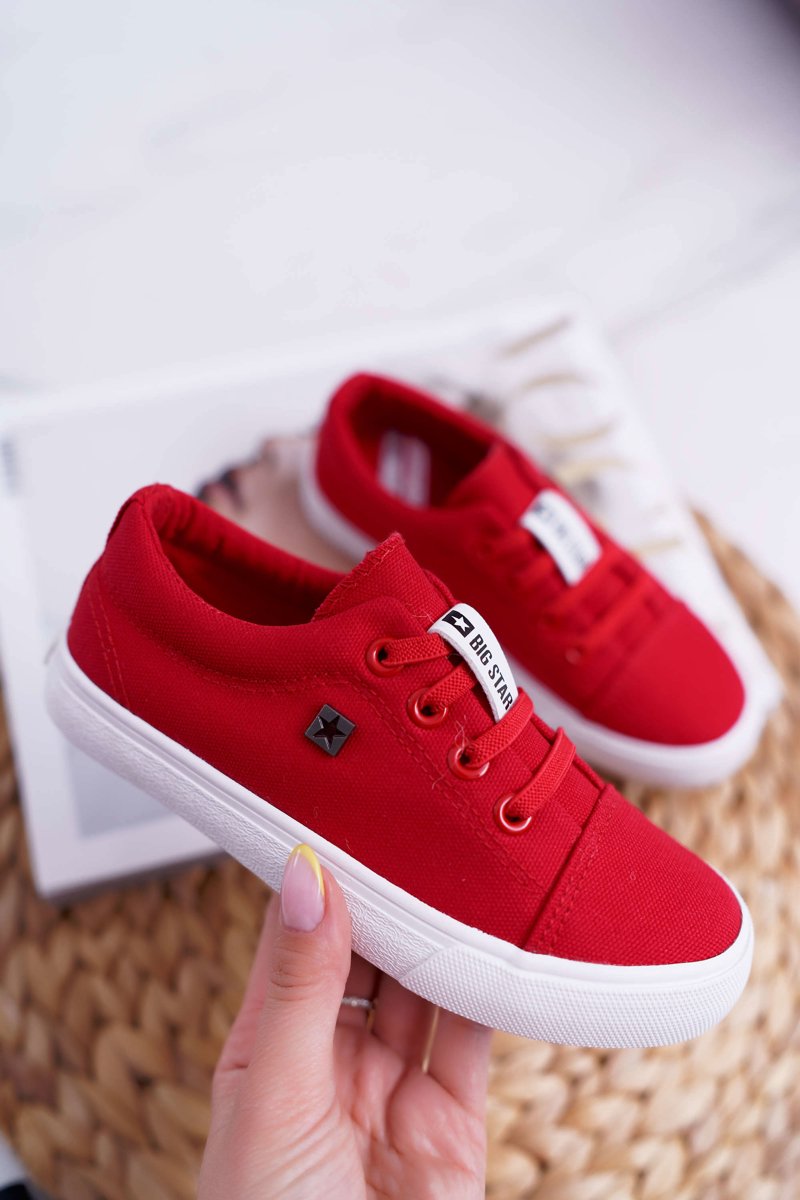 Kids Sneakers Big Star Red